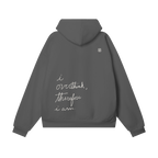 I overthink, therefore I am.