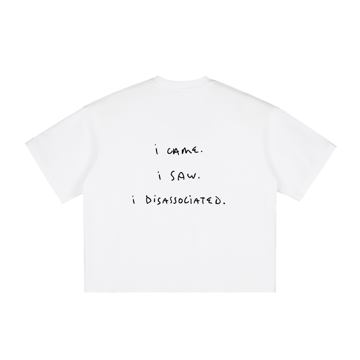 I came. I saw. I disassociated.