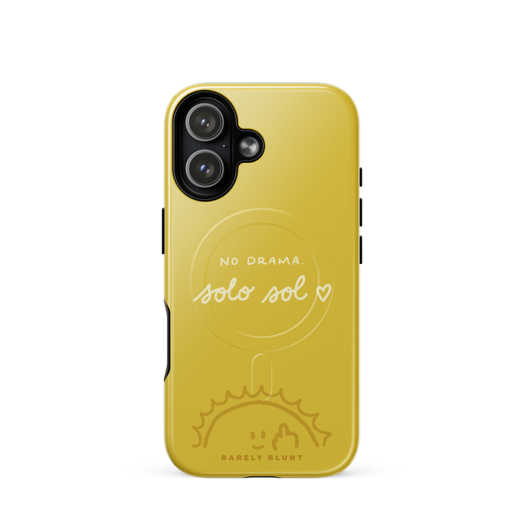 No Drama. Solo Sol ♥ iPhone® case