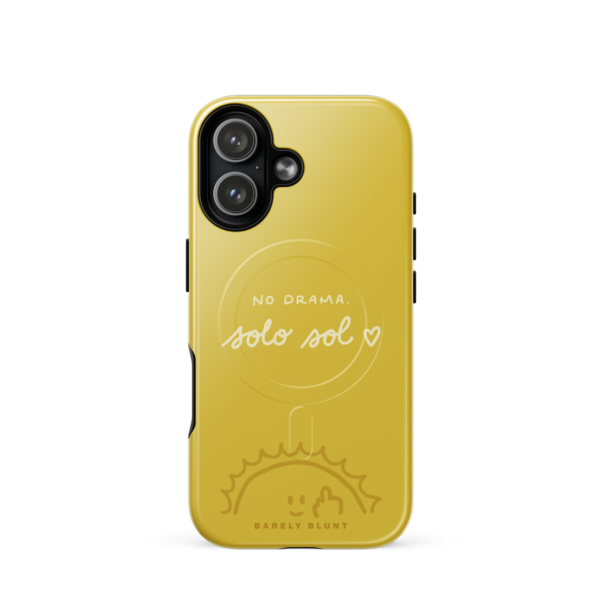 No Drama. Solo Sol ♥ iPhone® case
