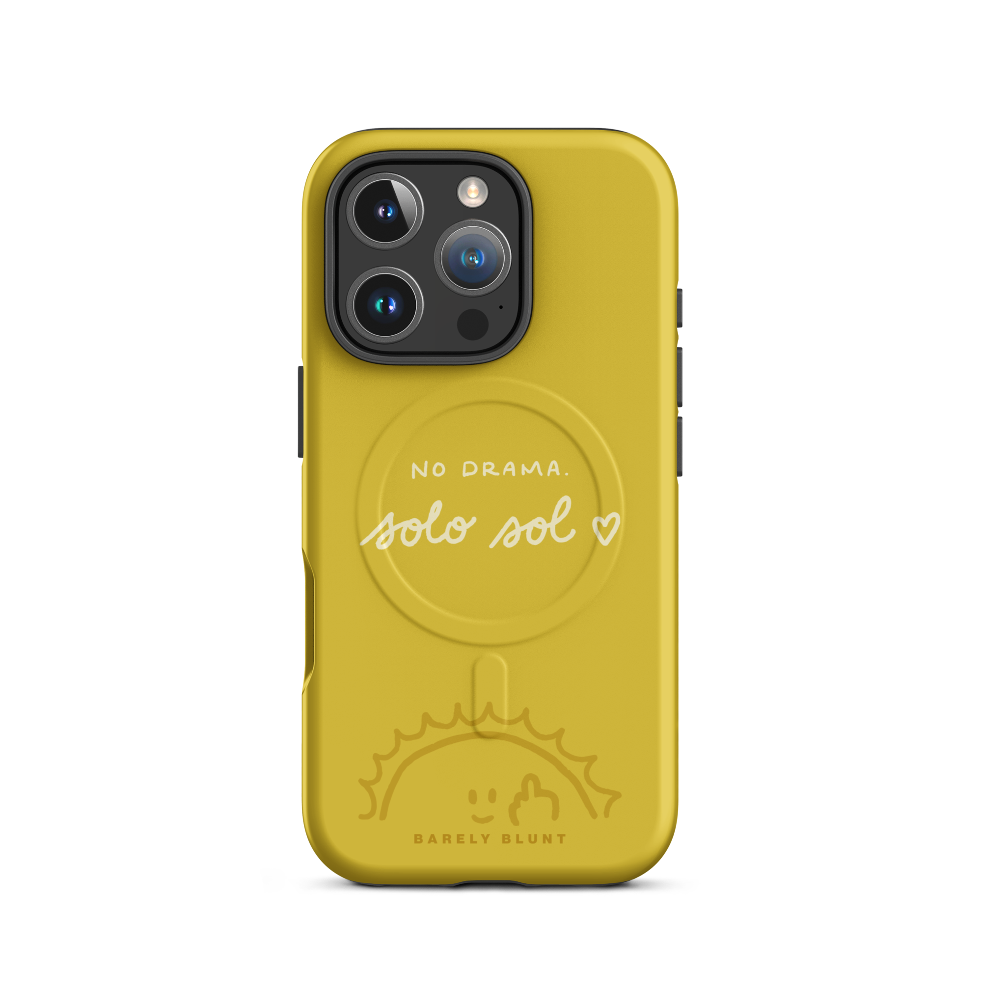 No Drama. Solo Sol ♥ iPhone® case