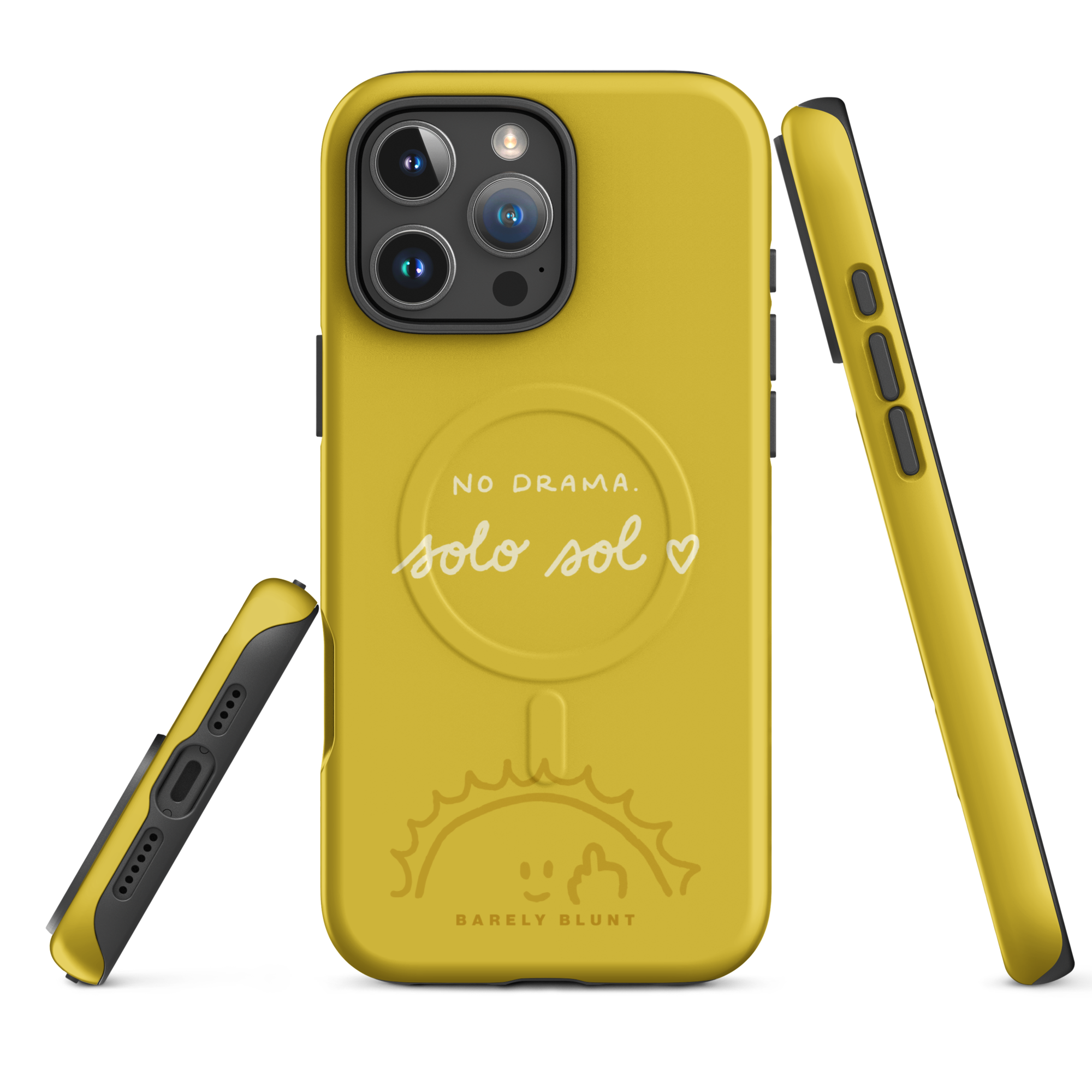 No Drama. Solo Sol ♥ iPhone® case