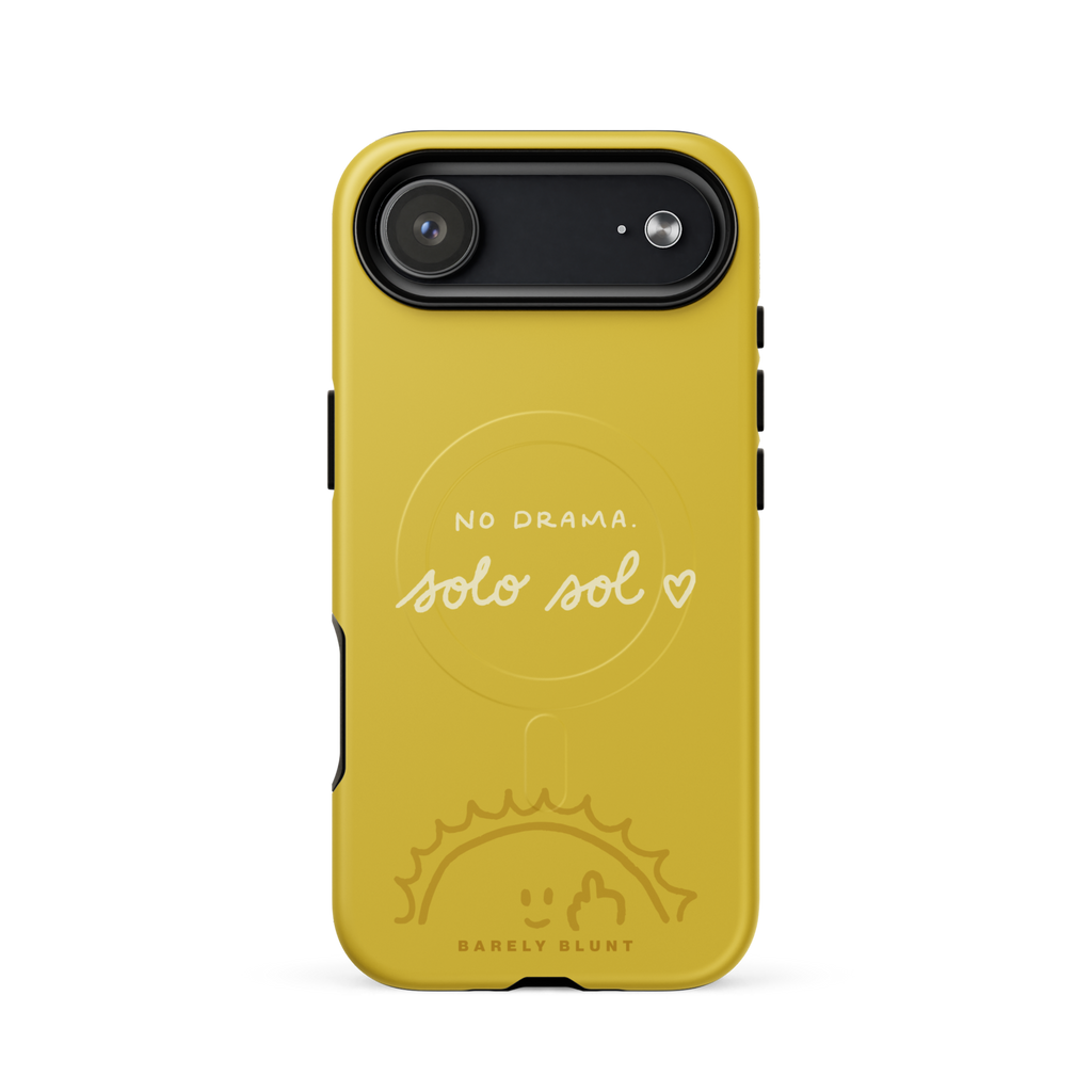 No Drama. Solo Sol ♥ iPhone® case