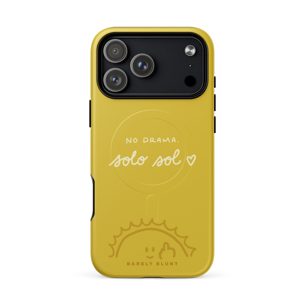 No Drama. Solo Sol ♥ iPhone® case