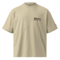 I bloom in weird conditions oversized t-shirt in Stone.