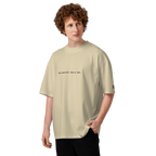 In my floral era oversized t-shirt in Stone.