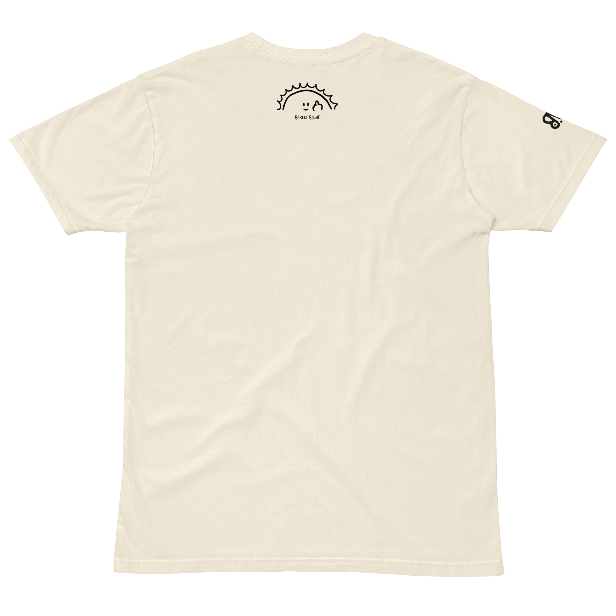 No Drama. Solo Sol ♥ premium t-shirt in Ivory.