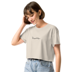 Respectfully no crop top