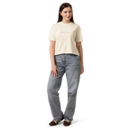In my floral era in women's heavyweight boxy tee in Ivory.